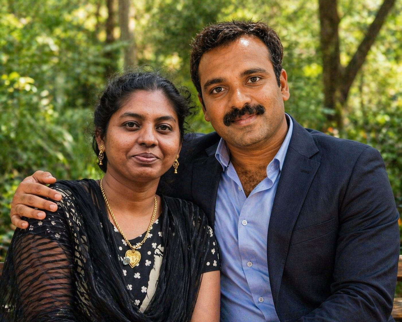 Rose Blessed King and Dhivya King
